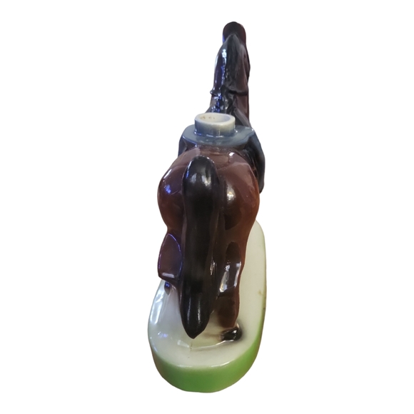 Vintage 1974 Ezra Brooks Horse Equestrian Liquor Decanter Bottle/ Collectibles - Picture 3 of 6